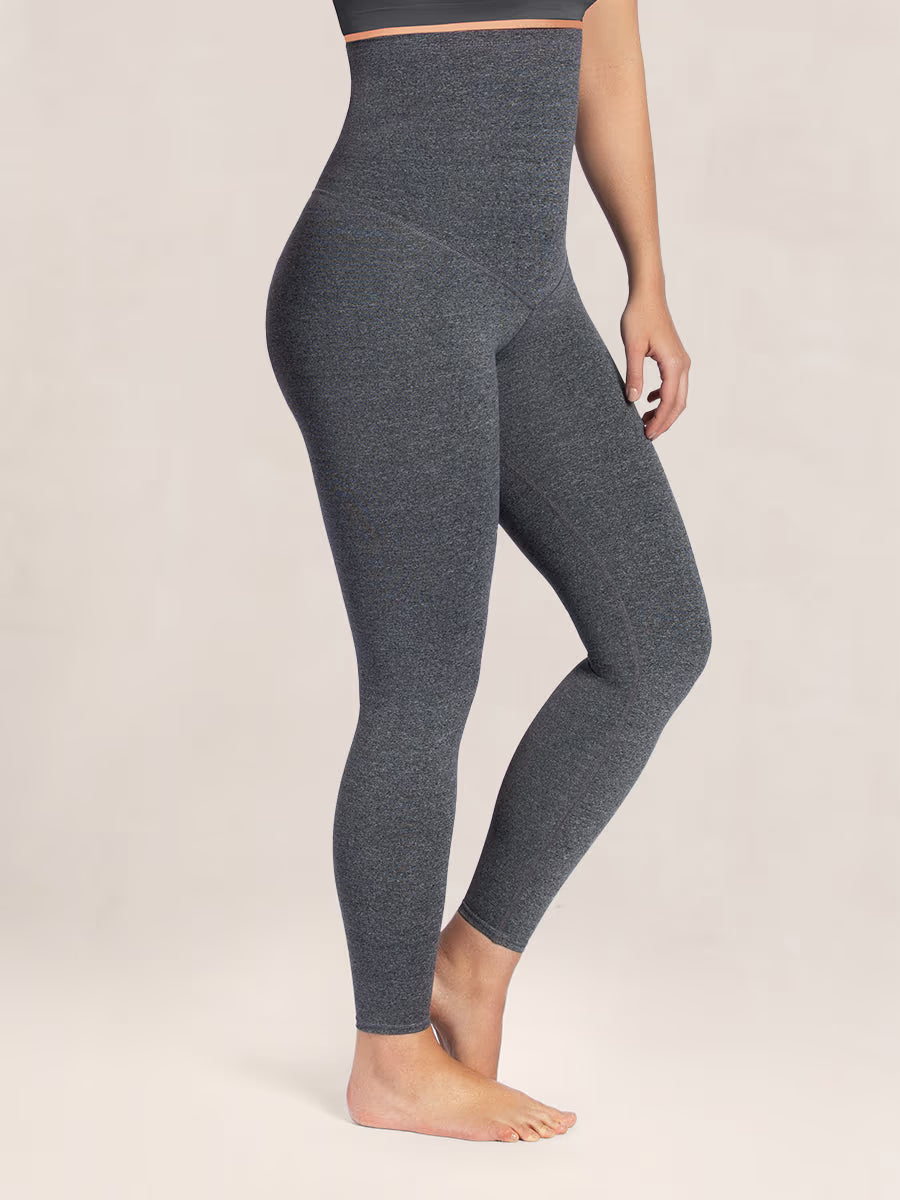 Curveez® High Waisted Shaping Grey Leggings