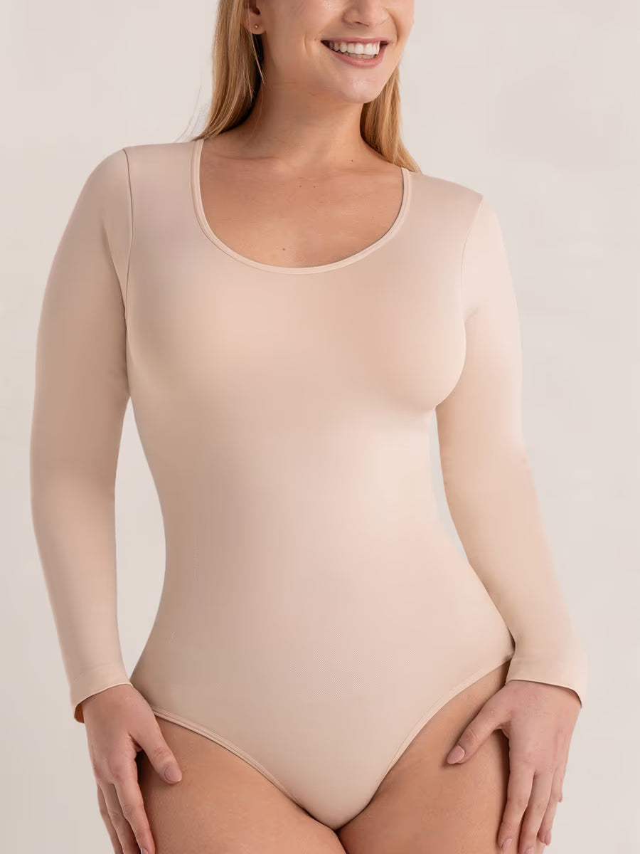Honeyglowlove Essentials All Day Every Day Long Sleeve Bodysuit