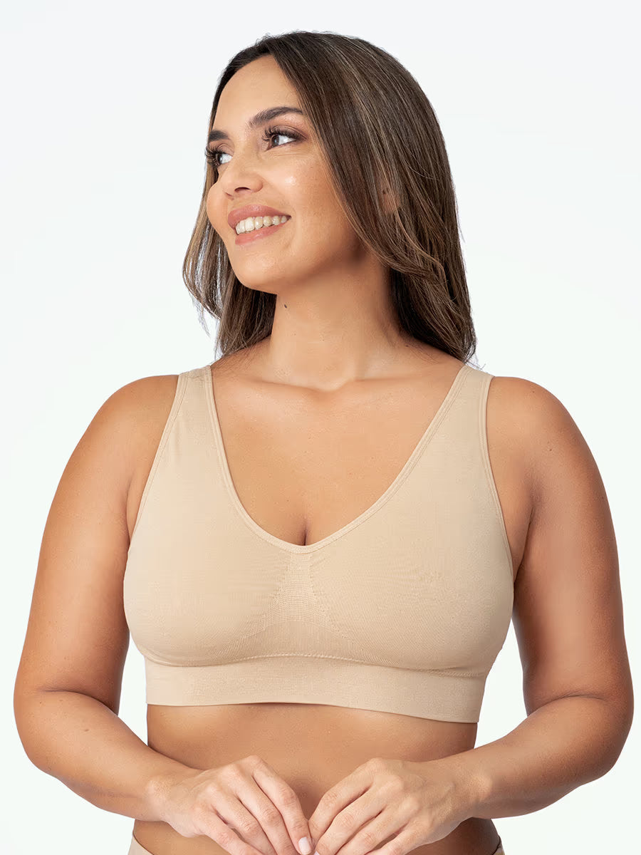 Truekind® Everyday Essential Throw-on Wireless Bra