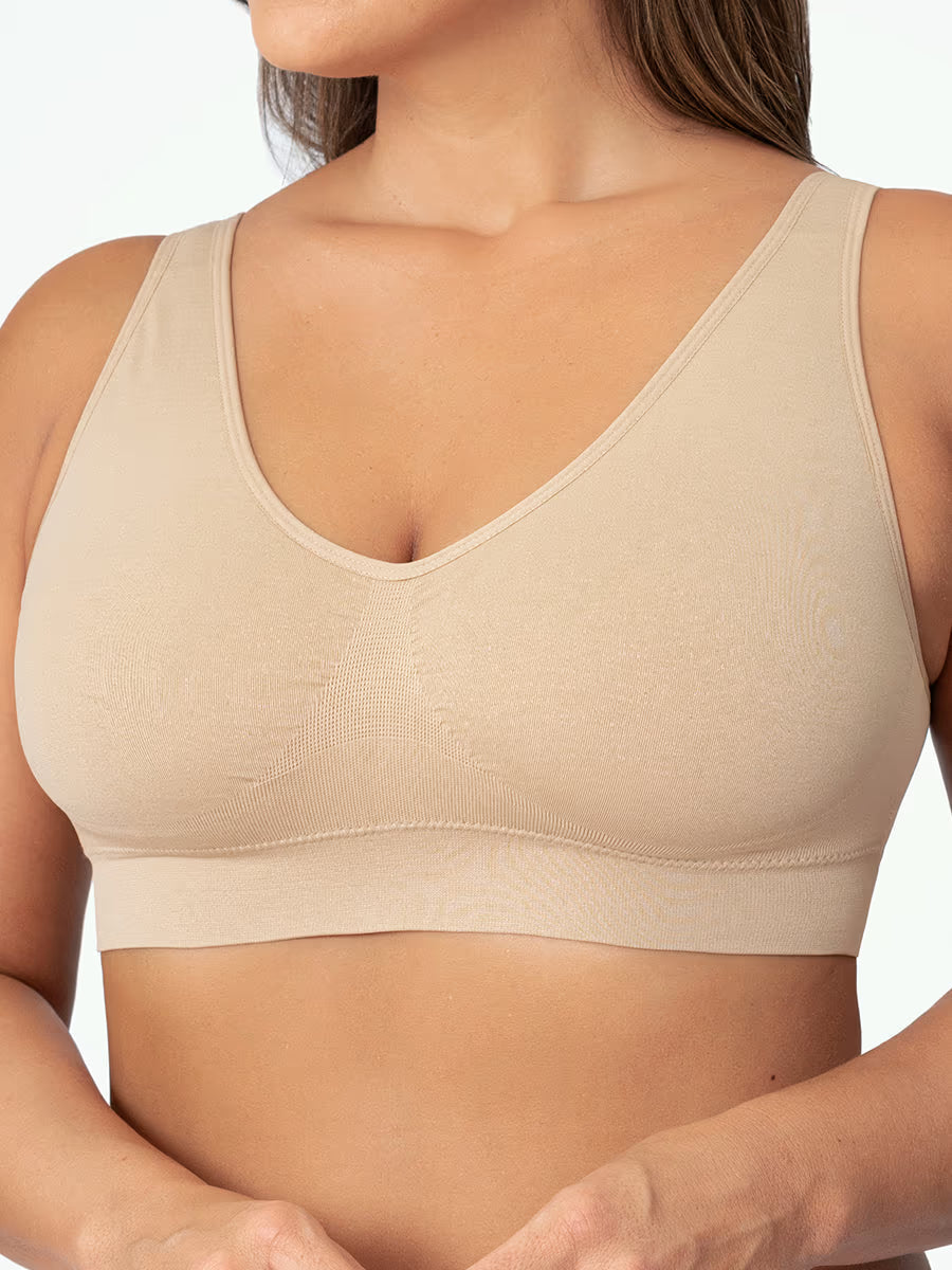 Truekind® Everyday Essential Throw-on Wireless Bra