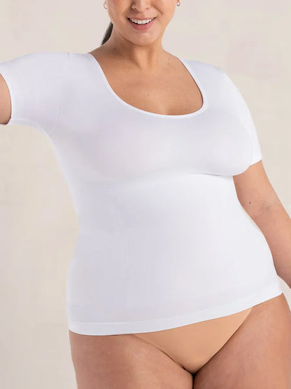 Honeyglowlove Essentials All Day Every Day Short Sleeve Shaping T-Shirt