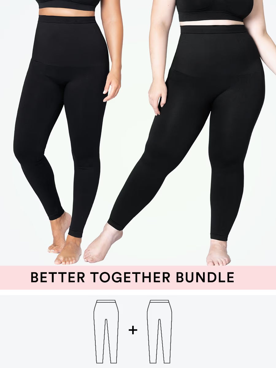 Honeyglowlove Essentials 2-Pack High Waisted Shaping Leggings