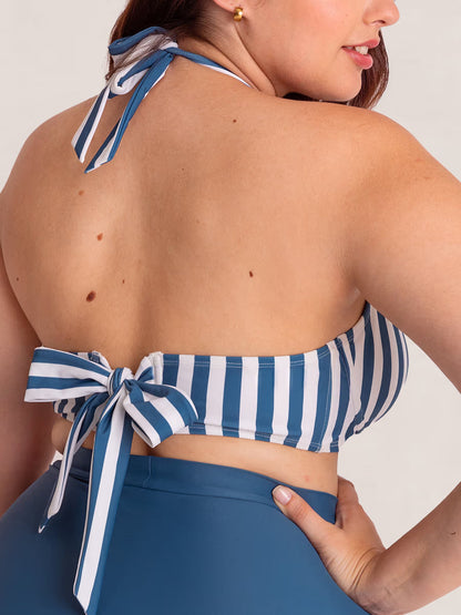 Honeyglowlove Essentials Full Coverage Halter Bikini Top