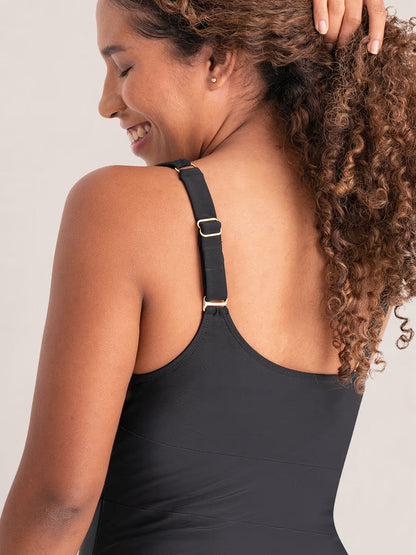 Honeyglowlove Essentials One Shoulder Control Swimsuit