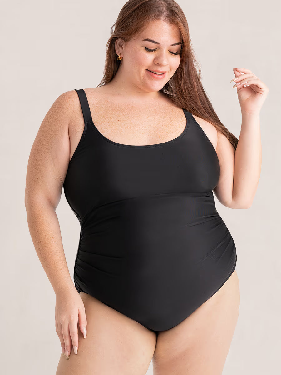 Honeyglowlove Essentials Tie Belt One-Piece Swimsuit