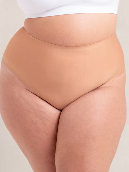 Truekind® Seamless Stretch Mid-Waist Thong